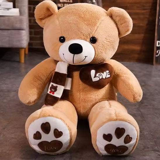 Doudou ours beige