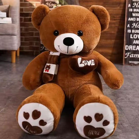 Doudou ours brun
