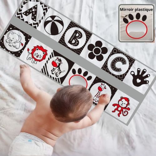 Livre sensoriel bébé Montessori - Twinkles & Winkles