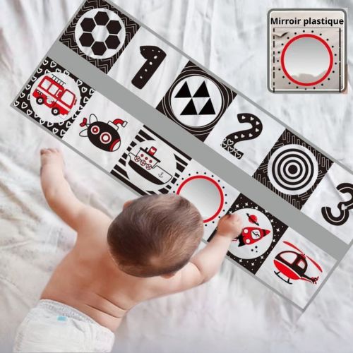 Livre sensoriel bébé Montessori - Twinkles & Winkles