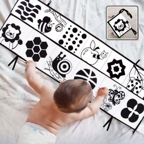 Livre sensoriel bébé Montessori - Twinkles & Winkles