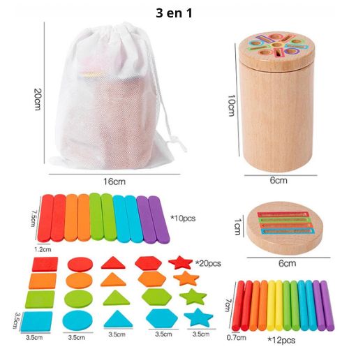 Jeu en bois - Triage - Twinkles & Winkles