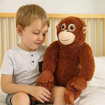 Peluche singe - Twinkles & Winkles