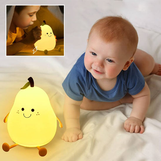 veilleuse enfant poire