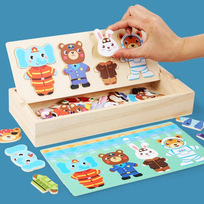 Jeu en bois - Animaux - Twinkles & Winkles