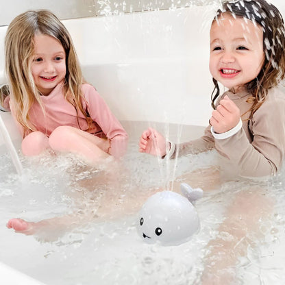 Jouet de bain baleine lumineuse