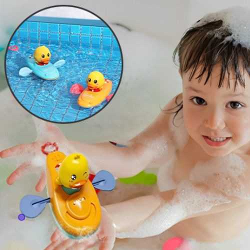 Jouet de bain kayak orange