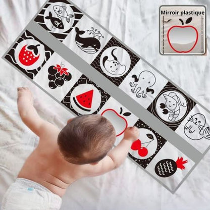 Livre sensoriel bébé Montessori - Twinkles & Winkles