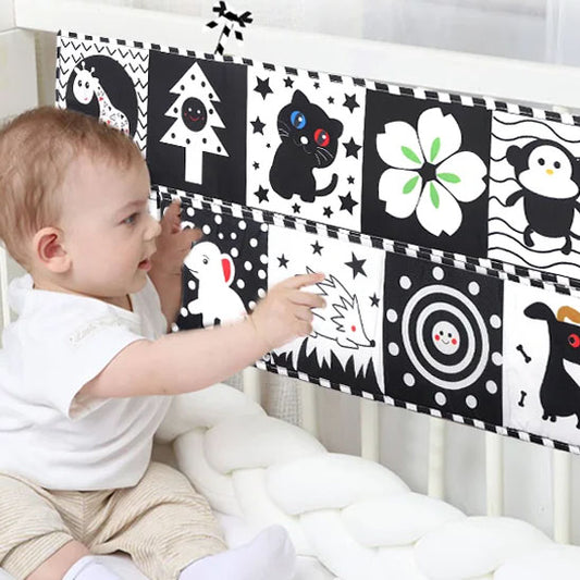Livre sensoriel bébé Montessori - Twinkles & Winkles