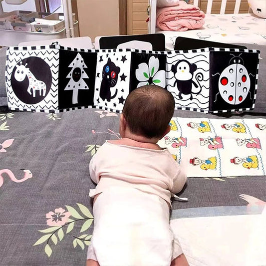 Livre sensoriel bébé Montessori - Twinkles & Winkles