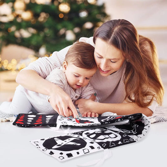 Livre sensoriel bébé Montessori - Twinkles & Winkles