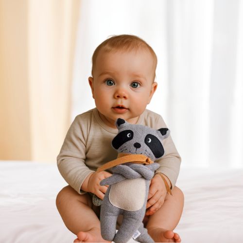 Doudou beeb raton-laveur