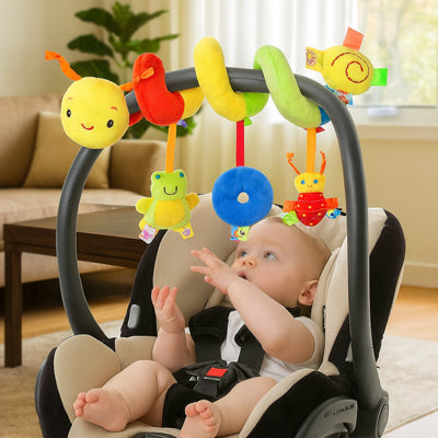 hochet spirale bébé coquille