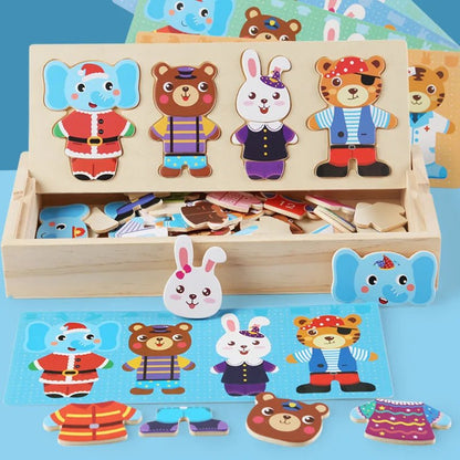 Jeu en bois - Animaux - Twinkles & Winkles