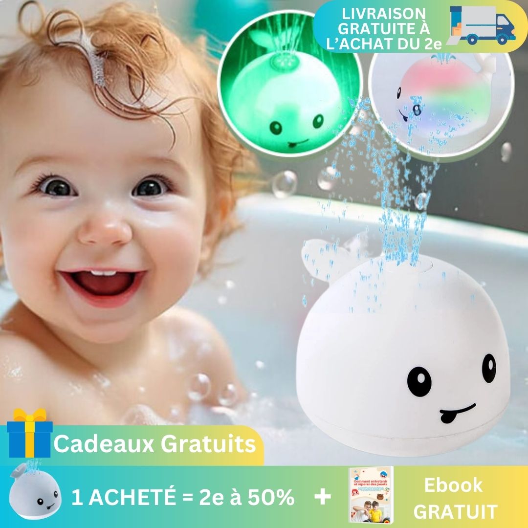 Jouet de bain - Baleine lumineuse - Twinkles & Winkles