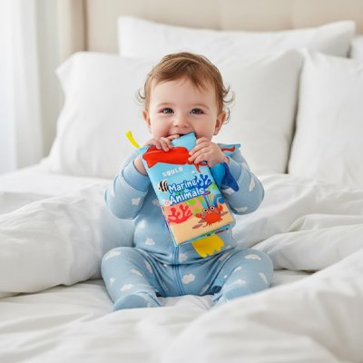 Livre bebe en tissus - Twinkles & Winkles