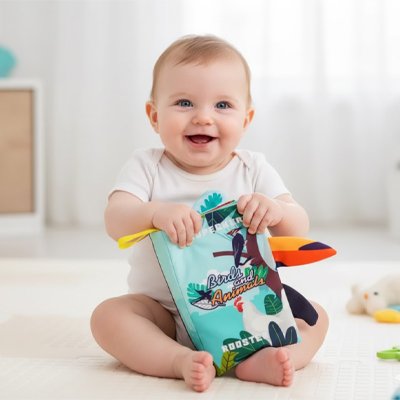 Livre bebe en tissus - Twinkles & Winkles