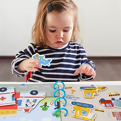 Livre Montessori sensoriel