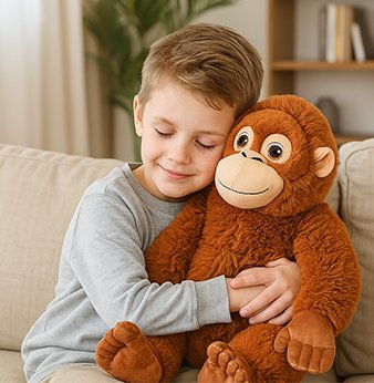 Peluche singe - Twinkles & Winkles