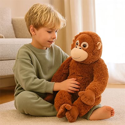 Peluche singe - Twinkles & Winkles