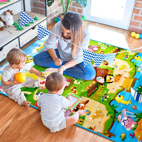 Tapis d'éveil Éducatif - Twinkles & Winkles